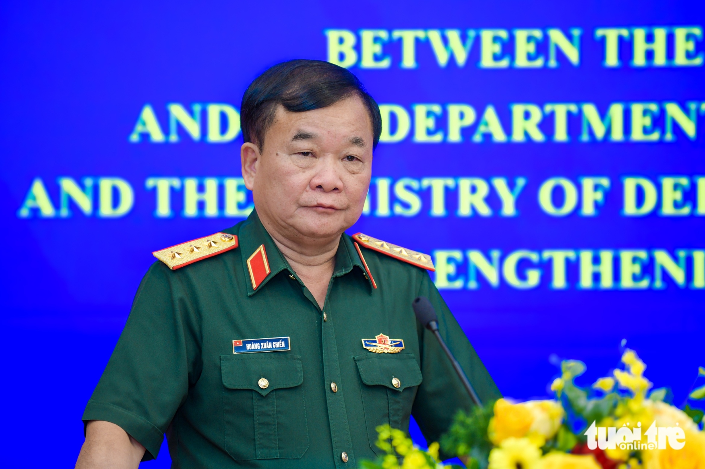 越南国防部、美国战争部和美国外交部签署谅解备忘录